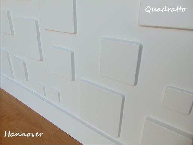 Painel 3D Quadratto