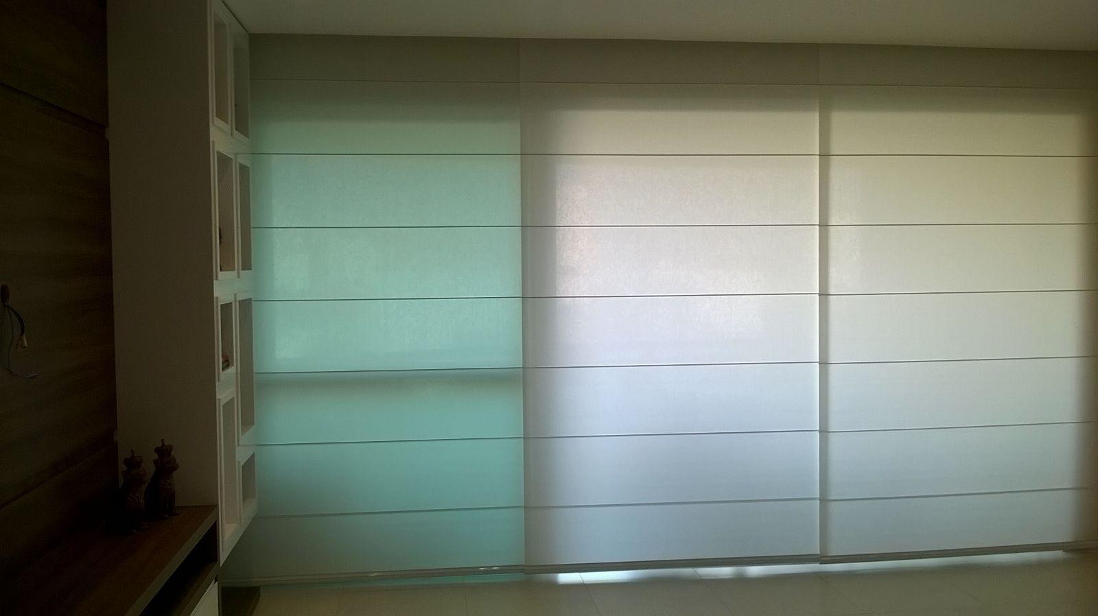 Cortina Painel com astes